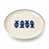 Slama Ceramic Plate Off-White - 26cm
