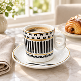 Luxehome Cup and Saucer Set - 160ml