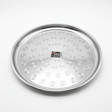 555 Stainless Steel Round Thali Plate – 65cm - Al Kabayel Discount Centre555 Stainless Steel Round Thali Plate – 65cmPlates555Al Kabayel Discount Centre
