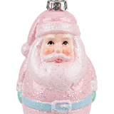 Santa Claus Plastic Christmas Hanging Decoration – 10cm
