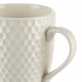 Textured Ceramic Mug White – 250ml