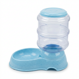 Plastic Pet Water Feeder Light Blue - 3.5 Litres