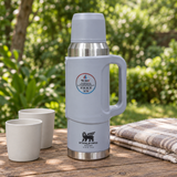 Homex Stainless Steel Vacuum Flask Light Grey - 2 Litre