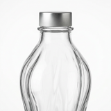 Bormioli Rocco Glass Bottle with Silver Cap – 750ml