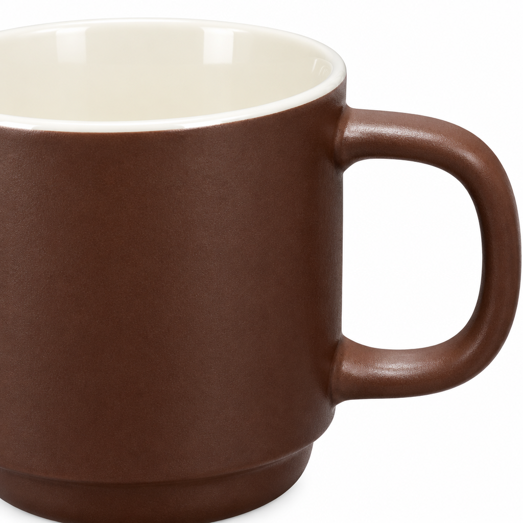 Ceramic Mug Brown - 420ml