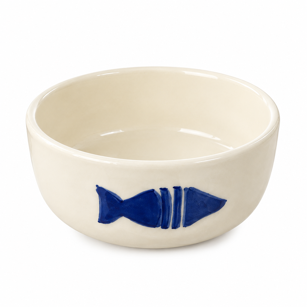 Slama Ceramic Bowl Off-White - 14cm