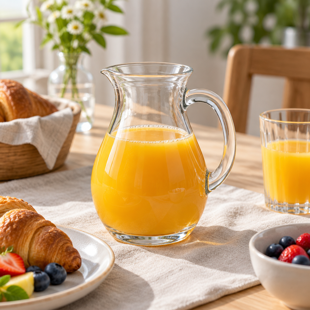 Pasabahce Glass Carafe with Handle – 500 ml