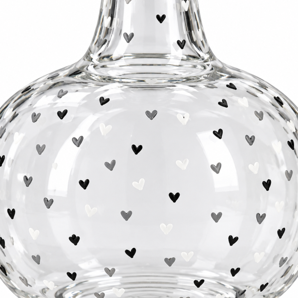 Decorative Glass Oil Dispenser – 1 Litre
