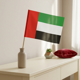 UAE Flag with Wooden Stick 12 piece Set – 20×23cm