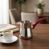 Hascevher Stainless Steel Coffee Warmer Silver - 200ml