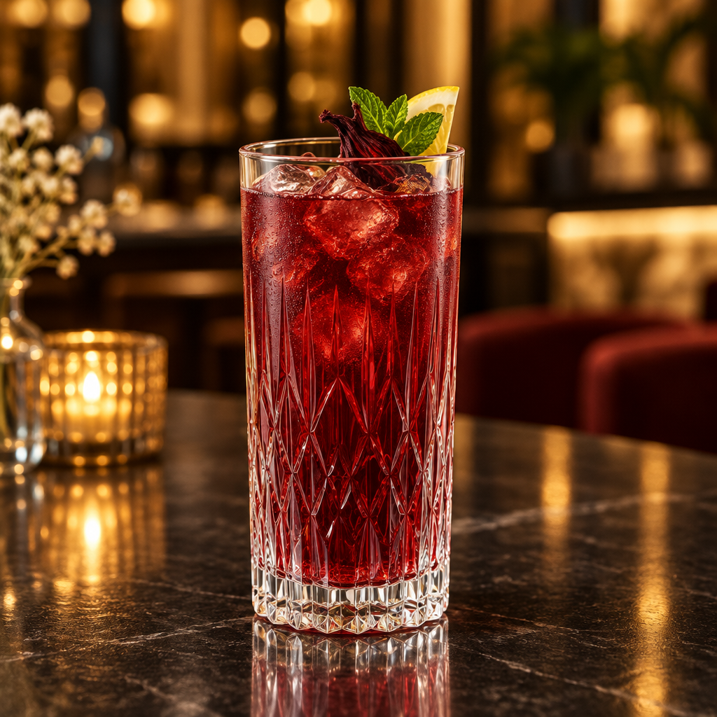 Lucaris Ruby Hiball Clear Glass Tumbler - 350ml