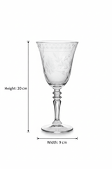 6 Pcs Etched Crystal Goblet Set – 20×9 cm - Al Kabayel Discount Centre6 Pcs Etched Crystal Goblet Set – 20×9 cmDrinkware SetsAKDCAl Kabayel Discount Centre