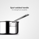 Stahl Artisan Triply Stainless Steel Mikro Saucepan-270ML