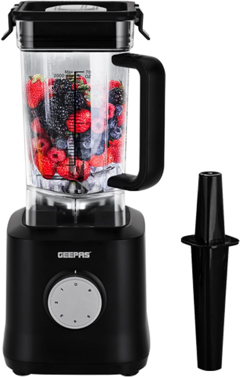 Geepas Professional Blender 2000W - 2L Jar GSB44078