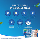 Dabur Herbl Smokers Natural Toothpaste (150g + Toothbrush)