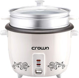 Crownline RC-170 Rice Cooker with Steamer – 1.8L, 700W