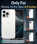 iPhone 16 Pro Max Case – High-End Quality MagSafe Back Cover (Orange)