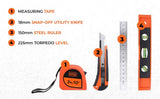 Black & Decker 108 Pieces Hand Tool Kitfor Home & Office Orange/Black BMT108C