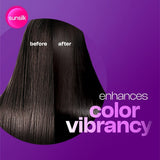 Sunsilk Conditioner, Black Shine, smoothens the hair's surface for a shiny and healthy appearance, 340ml