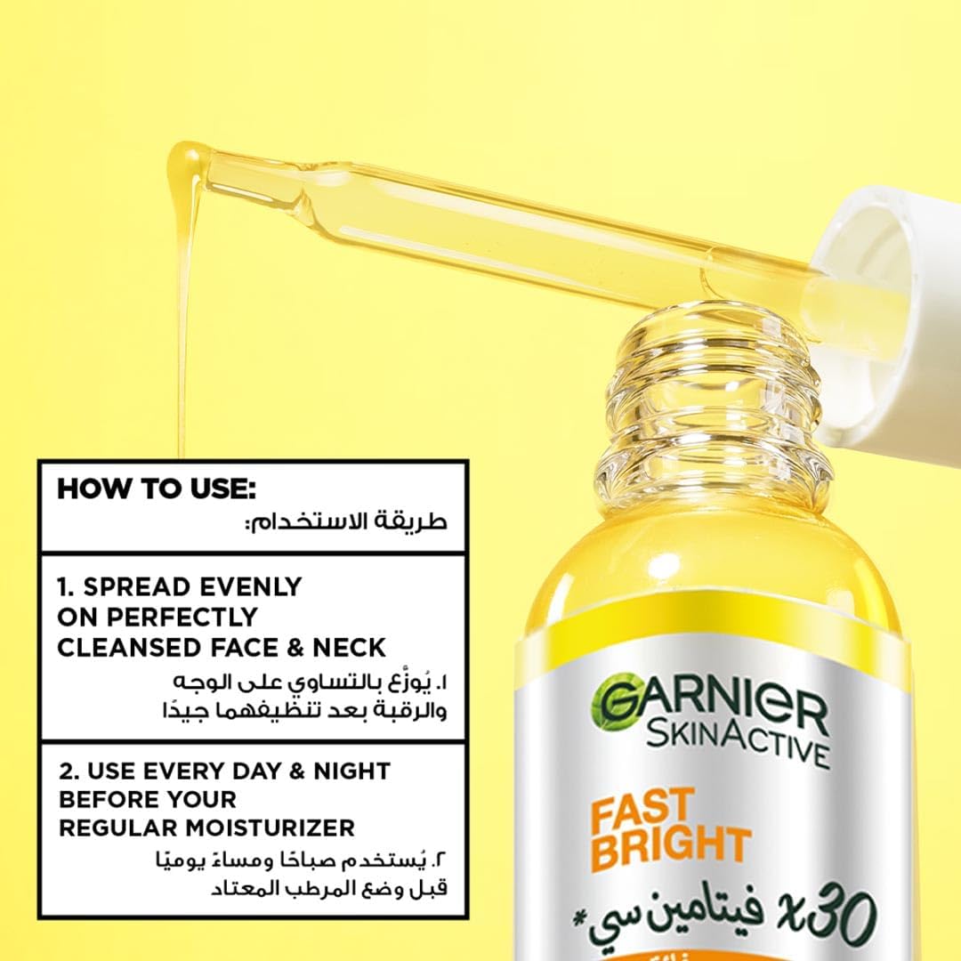 Garnier Skinactive Fast Bright 30x Vitamin C+ Serum 30 ml