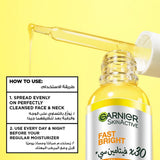 Garnier Skinactive Fast Bright 30x Vitamin C+ Serum 30 ml