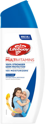Lifebuoy Anti Bacterial Body Wash Mild Care, 300ml