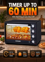 فرن كهربائي سوناثي 45 لتر - STO-735N