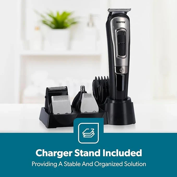 Geepas Rechargeable 11-in-1 Grooming Kit GTR8300