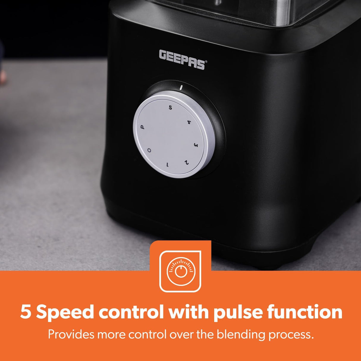 Geepas Professional Blender 2000W - 2L Jar GSB44078