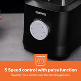 Geepas Professional Blender 2000W - 2L Jar GSB44078