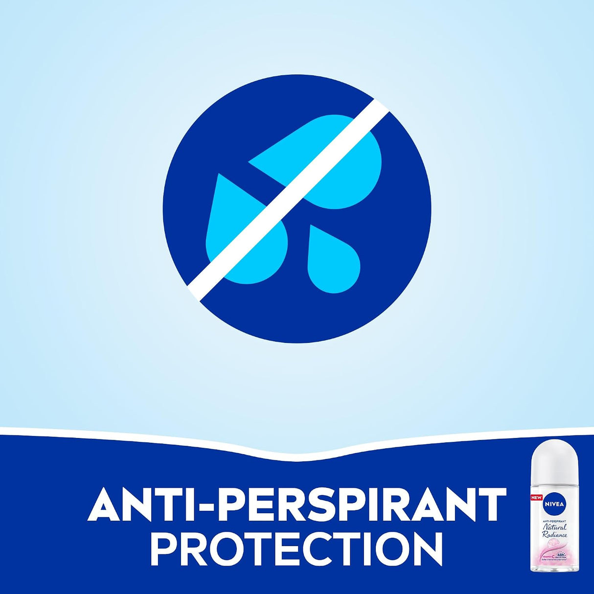 Nivea Natural Radiance Roll-On Deodorant – 50ml