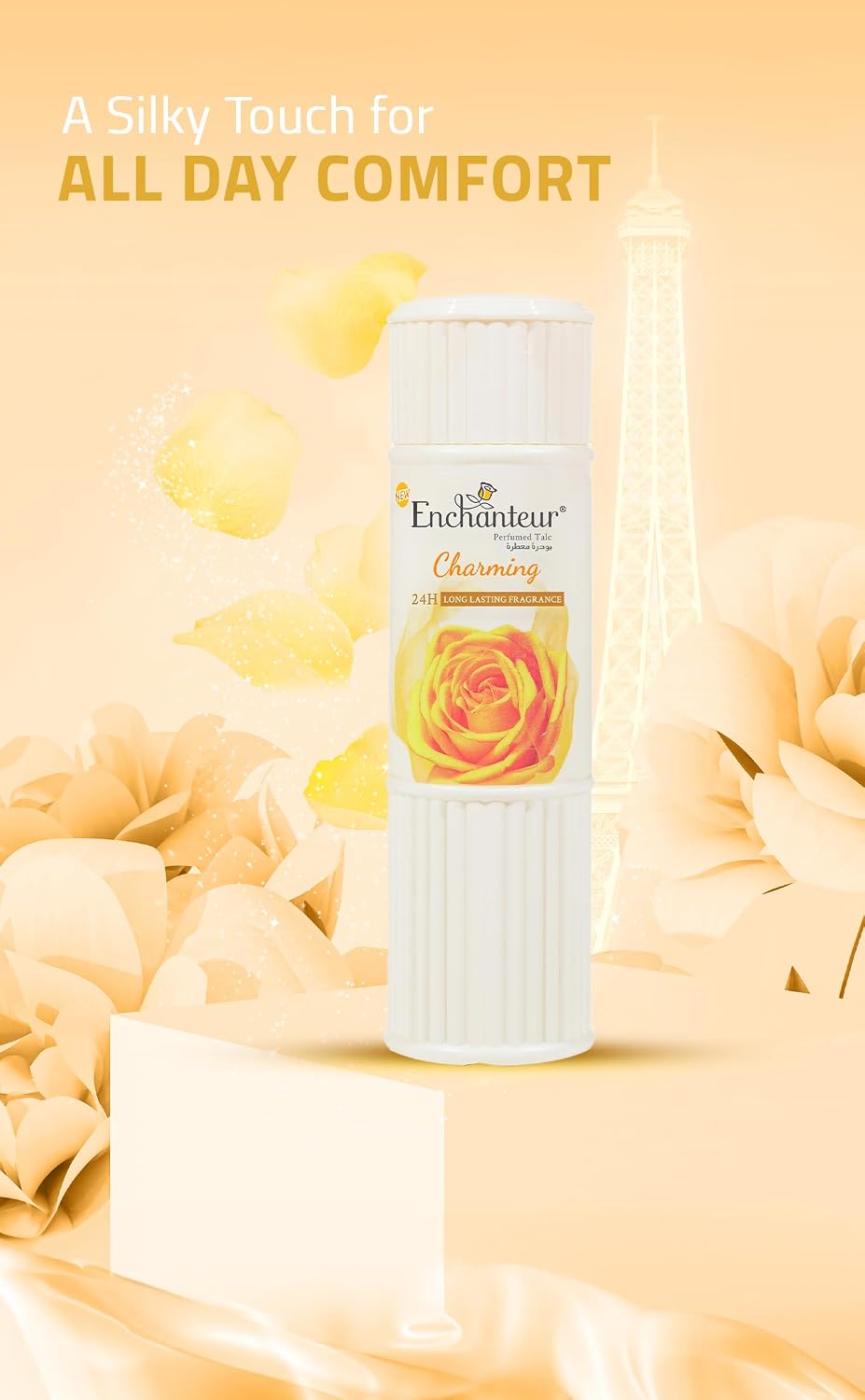 Enchanteur Charming Talc Fragrance Powder, 125g
