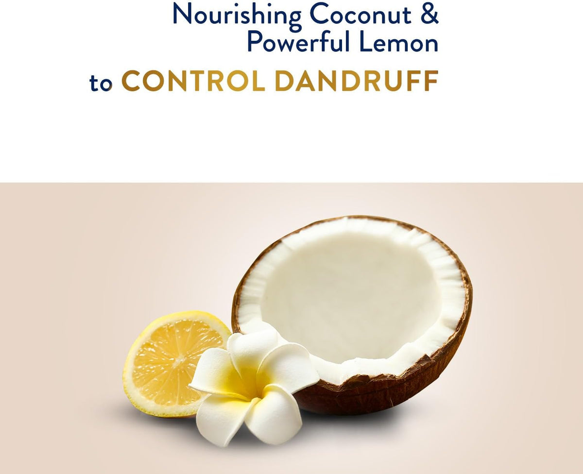 Parachute Gold Anti Dandruff Hair Cream, Coconut & Lemon, 2 × 140 ml