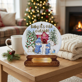 Ceramic-Coated Christmas Coaster - 20cm