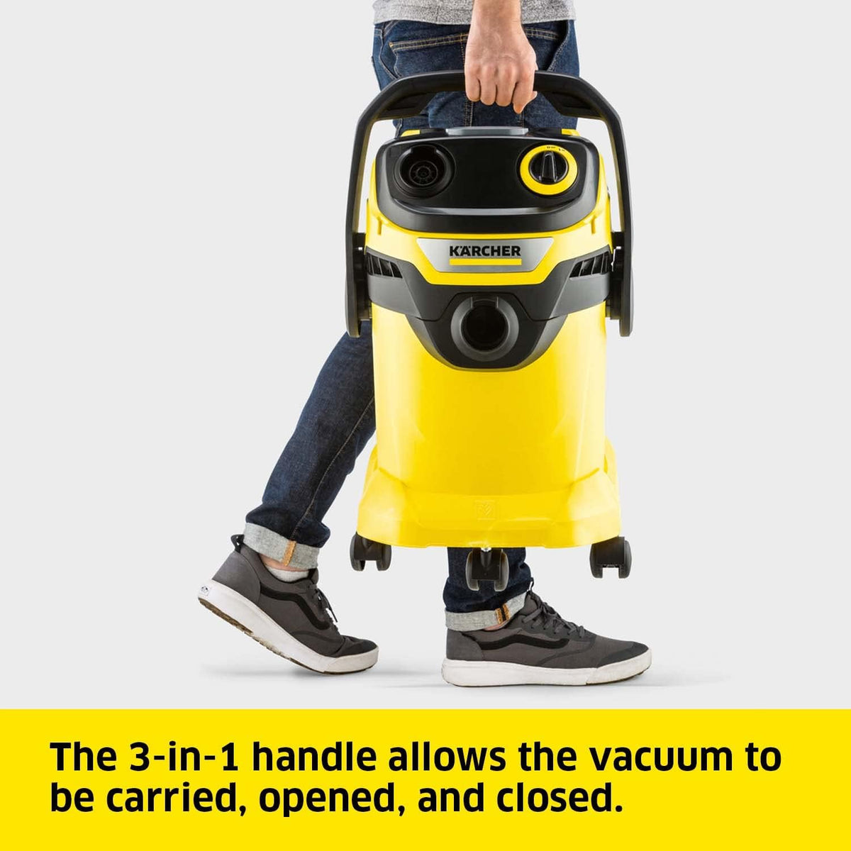 Karcher Wet & Dry Vacuum Cleaner, 25L, 1100W