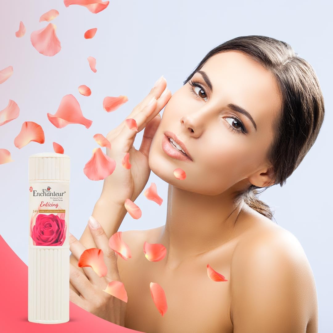 Enchanteur Enticing Talc, Fragrance Powder, 250g