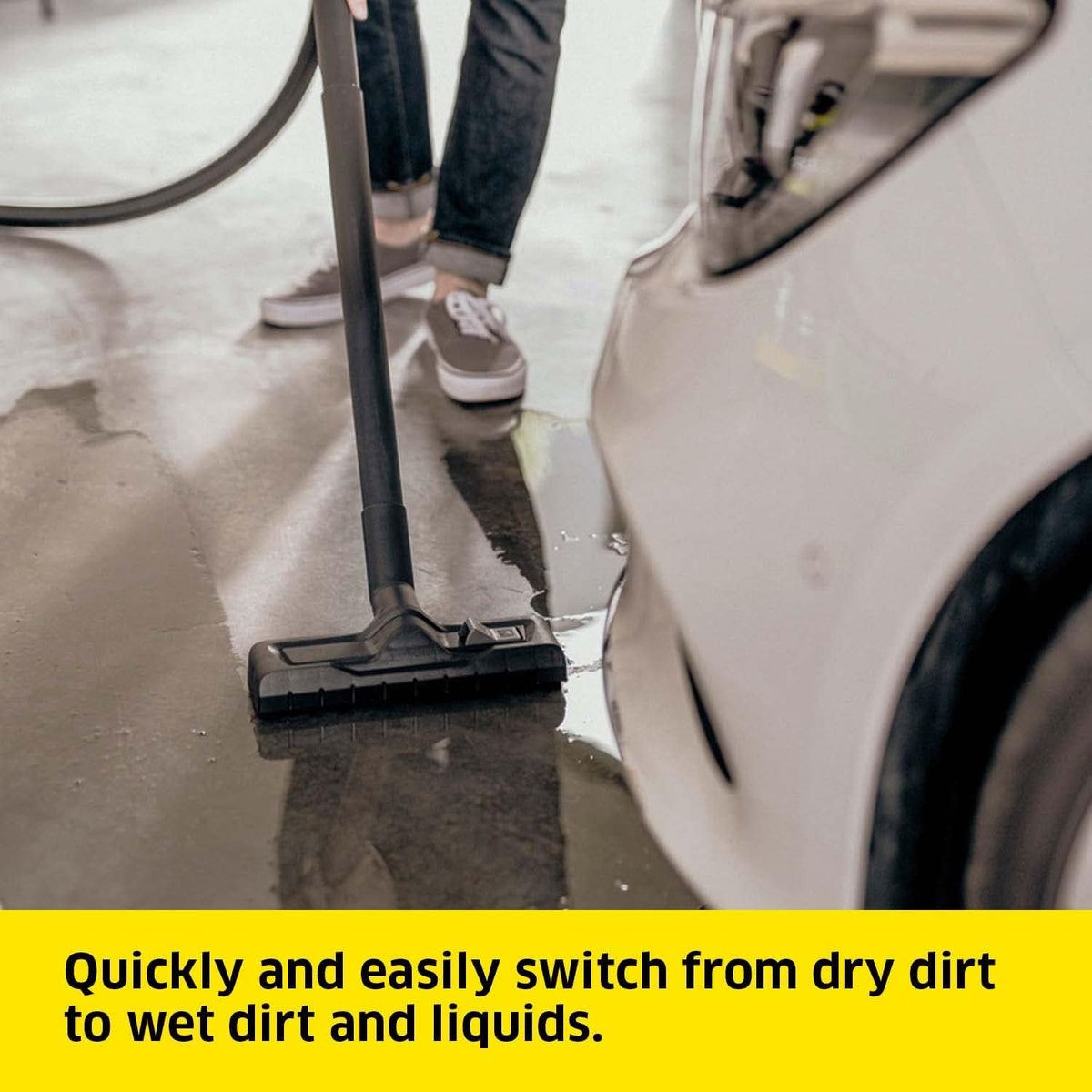Karcher Wet & Dry Vacuum Cleaner, 25L, 1100W