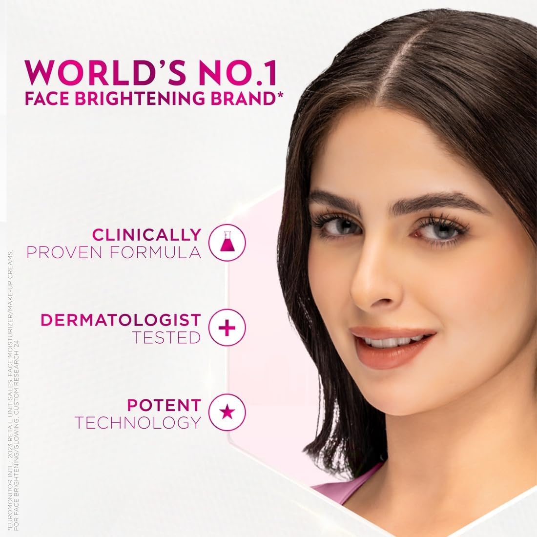 Fair & Lovely Multi-Vitamin Face Cream 100 ml + Free Face Wash 45 ml Set