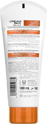 Cream Silk Dry Rescue Hair Reborn Conditioner, 180 ml