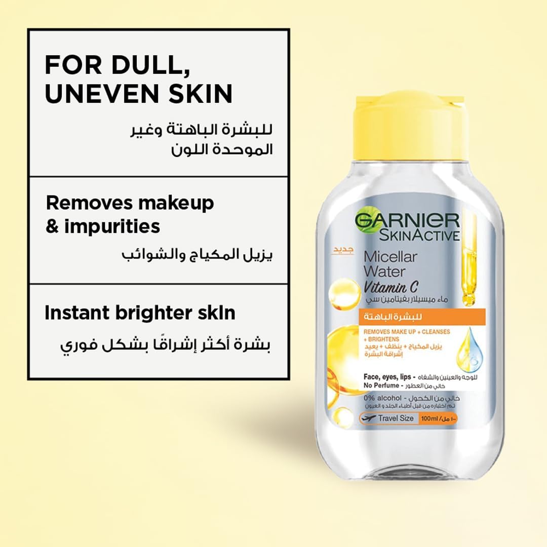 Garnier Skin Active Micellar Cleansing Water Vitamin C 100 ml