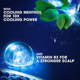 Clear Cool Sport Menthol Shampoo for men, anti-dandruff 190 ml