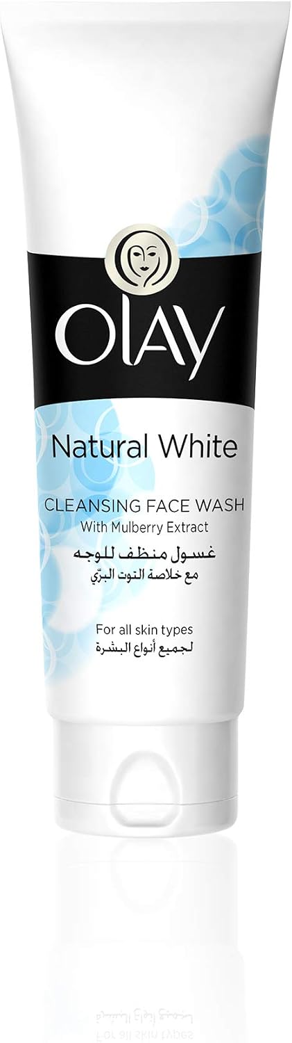 Olay Natural White Beauty Box: Face Wash 100 g + Day Cream SPF15 50 g + Night Cream 50 g