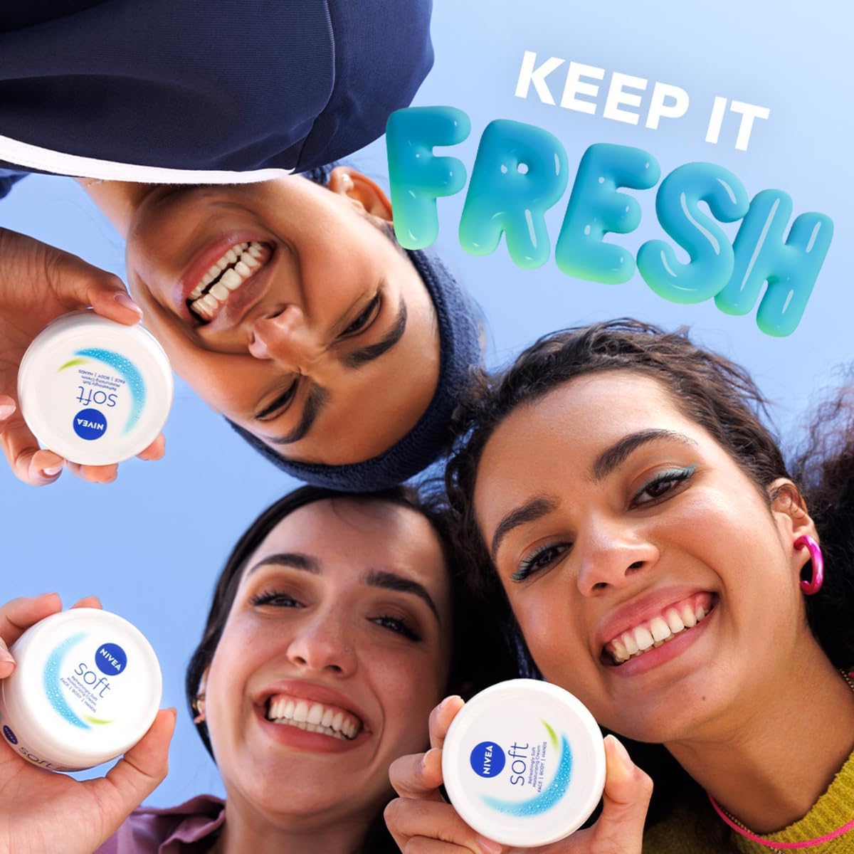 Nivea Soft Moisturising Cream, All-Purpose Day Cream, Jar 300ml