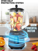 Sonashi 3-in-1 Blender SB-195 Blue