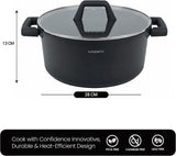 Vogati Casserole With Lid 28cm, 8 Ltr