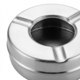 Raj Metal Ashtray Silver - 9cm