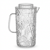 Acrylic Water Jug with Lid & Leaf Design – 2.5 Litres