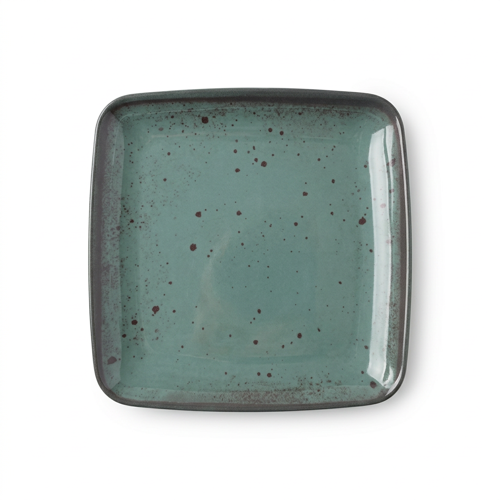 Hi-Luxe Square Melamine Plate - 9 Inch