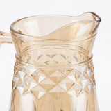 Deli Glass Jug Tinted Amber - 2.1 Litre