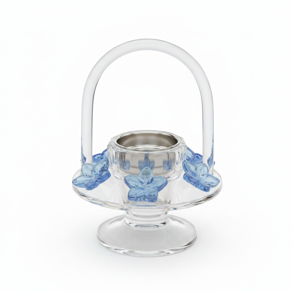 Glass Incense Burner - 15cm